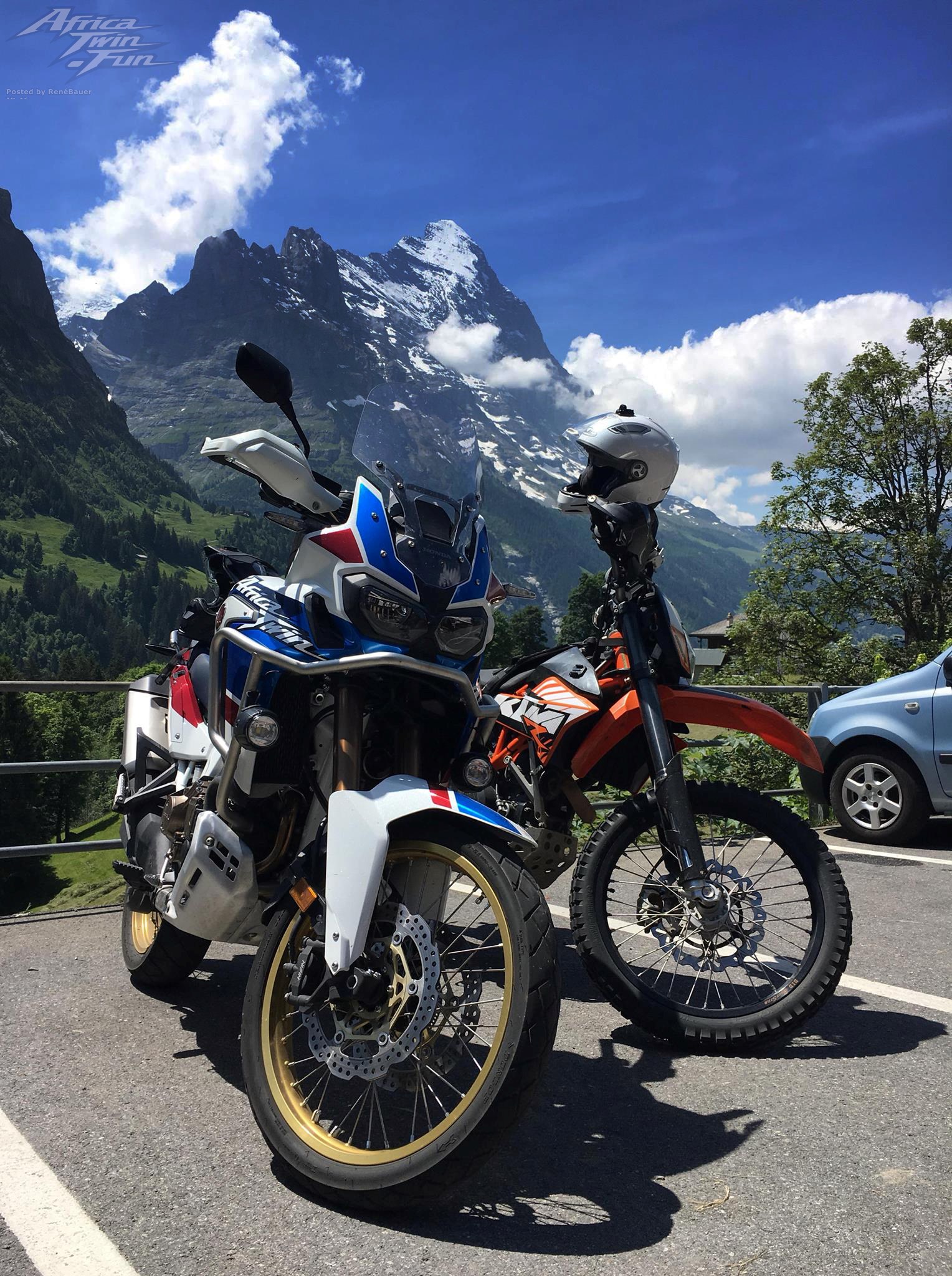 biketrip at Mt Eiger