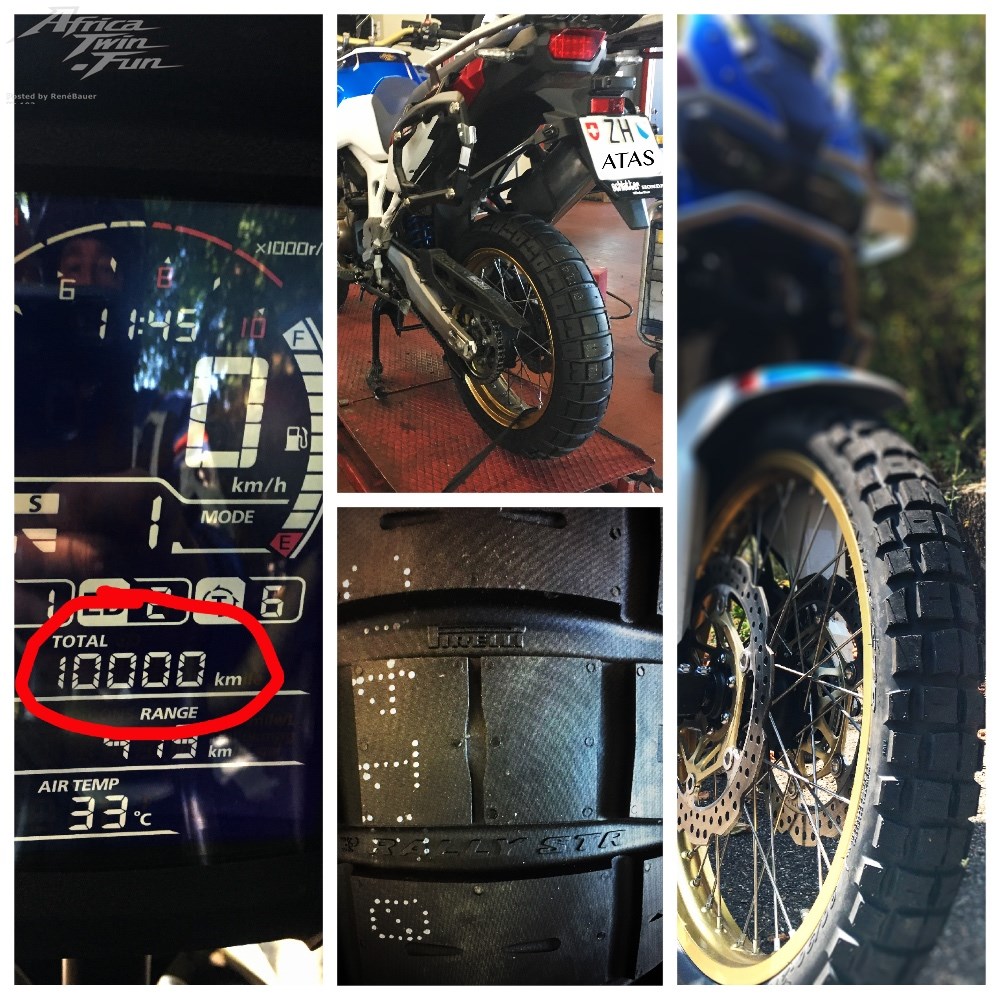 New tires after 10'000km