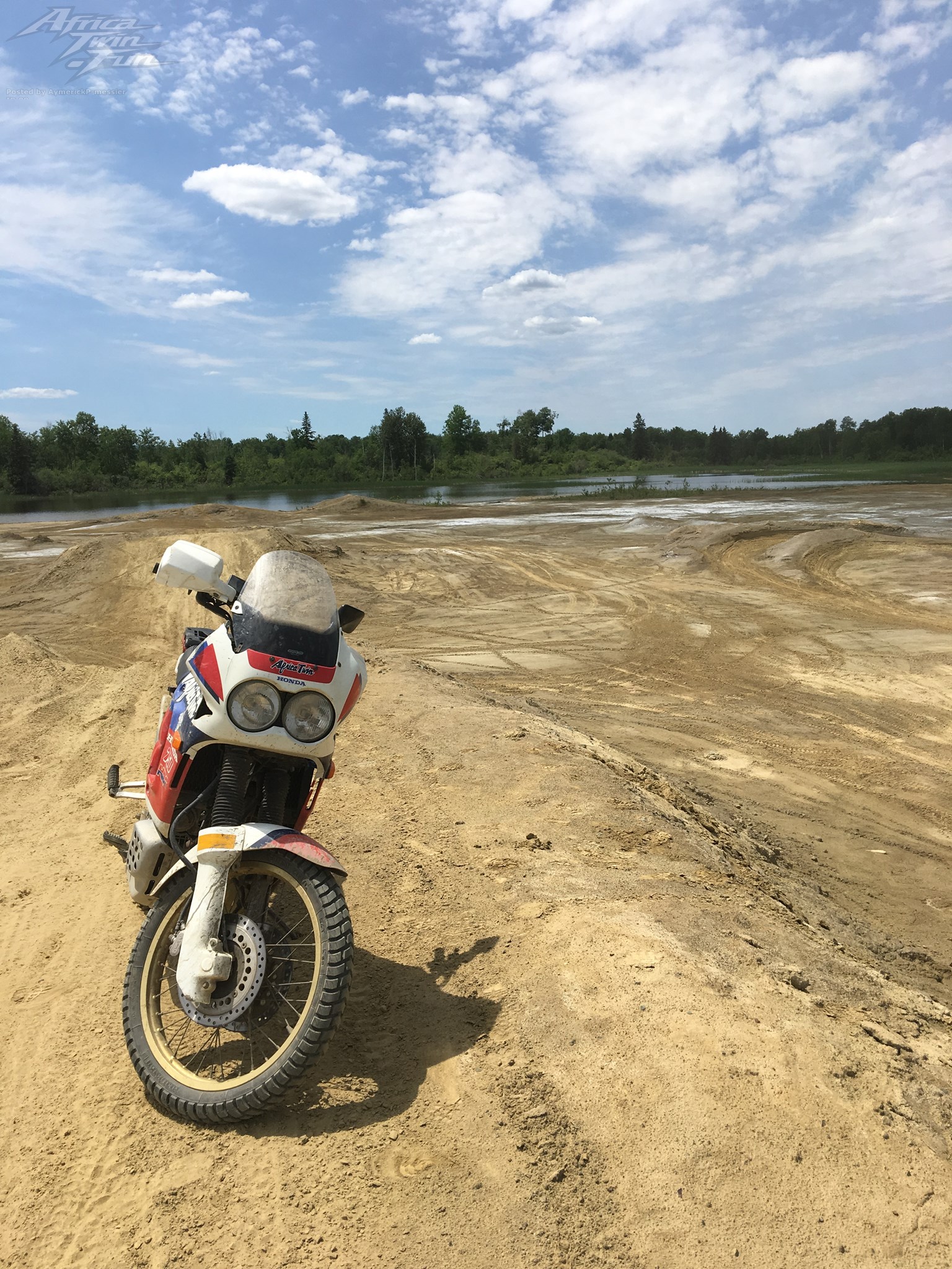 some air time in the trails
